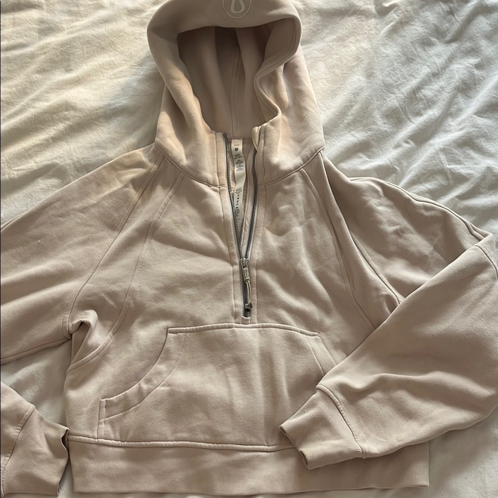 Lululemon Scuba quarter zip hoodie